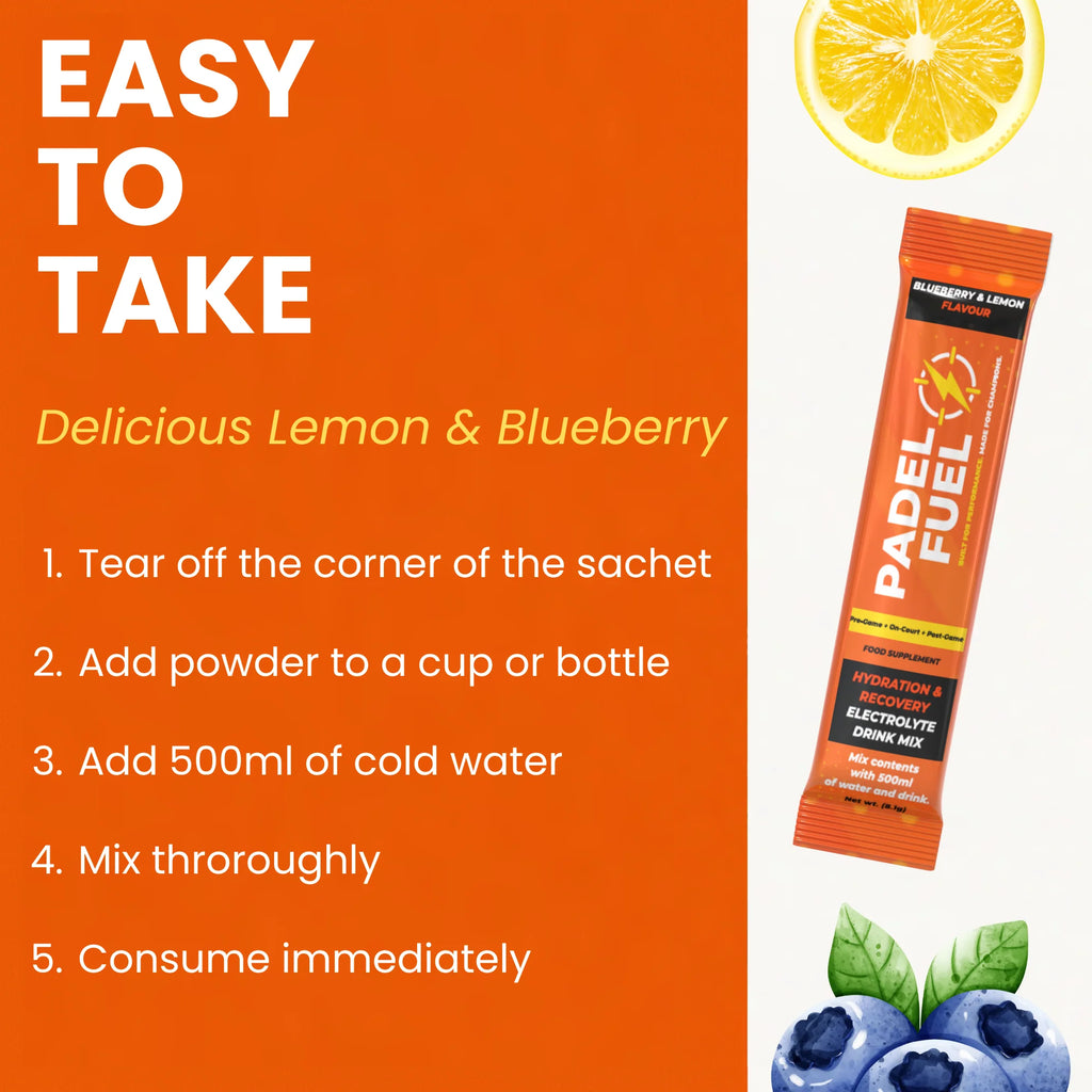 Electrolyte Sticks (15 Sticks) Blueberry & Lemon